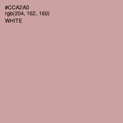 #CCA2A0 - Bison Hide Color Image